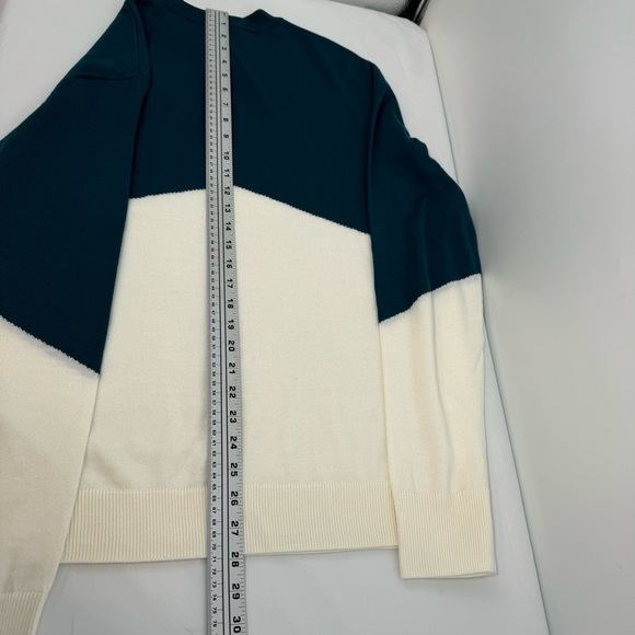 NWT Armani Exchange Wool Blend Pullover Sweater Men’s Size M Blue/White $110 - Picture 15 of 15